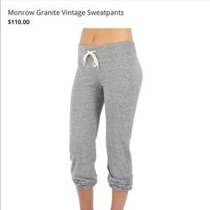 Monrow 3/4 vintage sweats Size L